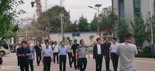 章丘区委领导一行莅临济南锐拓科技有限公司指导工作